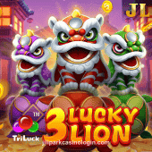 3 LUCKY LION slot game at jiliparkcasinologin